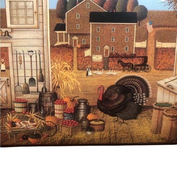 Source Unknown Brown and Orange Rustic Art & Decals - Picture 1 of 4